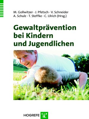 cover image of Gewaltprävention bei Kindern und Jugendlichen
